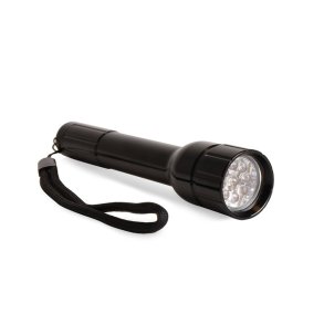 LommeLygte PowerPaq LED 15cm sort Eksl. batteri