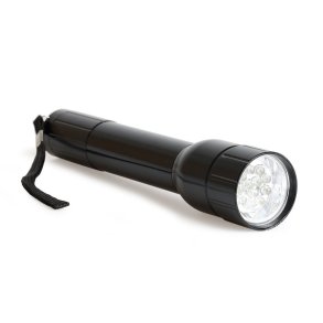 LommeLygte PowerPaq LED 20cm sort Eksl. batteri