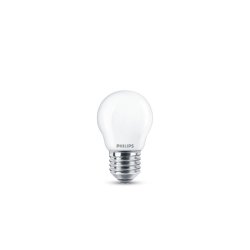 Philips LED krone 25w St. sok. matt varm hvid 2pk