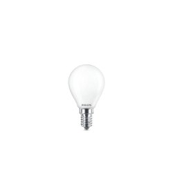 Philips LED krone 40w Lil sok. matt varm hvid 2pk