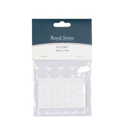 Royal Filts�t 60 stk. ass. st�rrelser Hvid