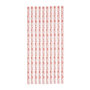 Suger�r plast m. flag 10 stk.