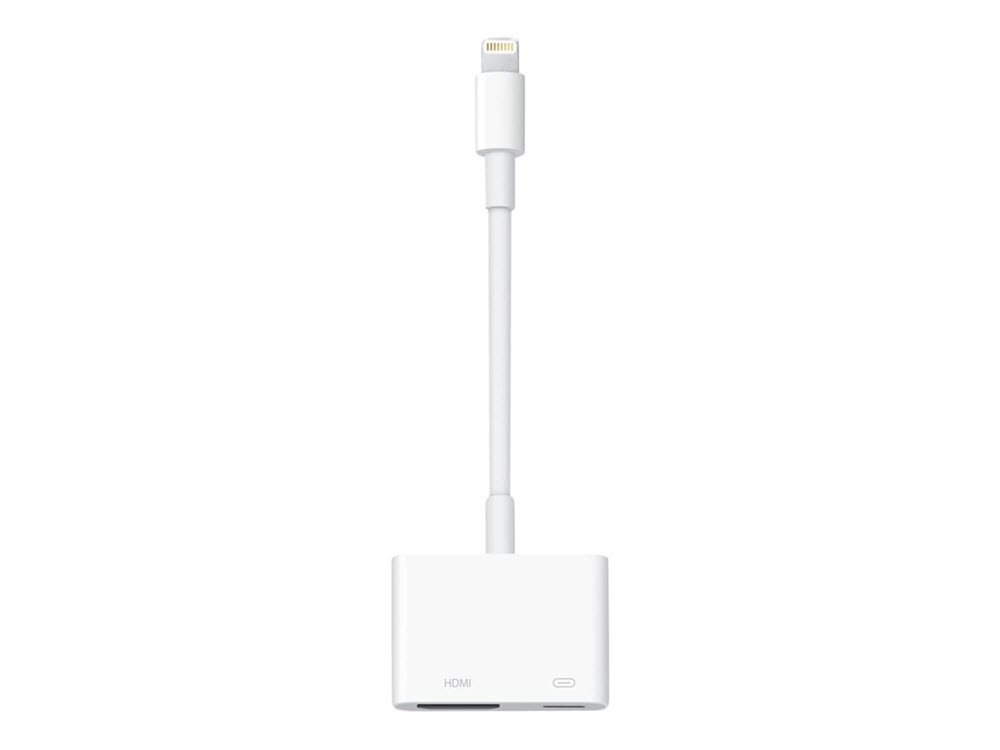 Apple Lightning to HDMI Digital AV Adapter, White