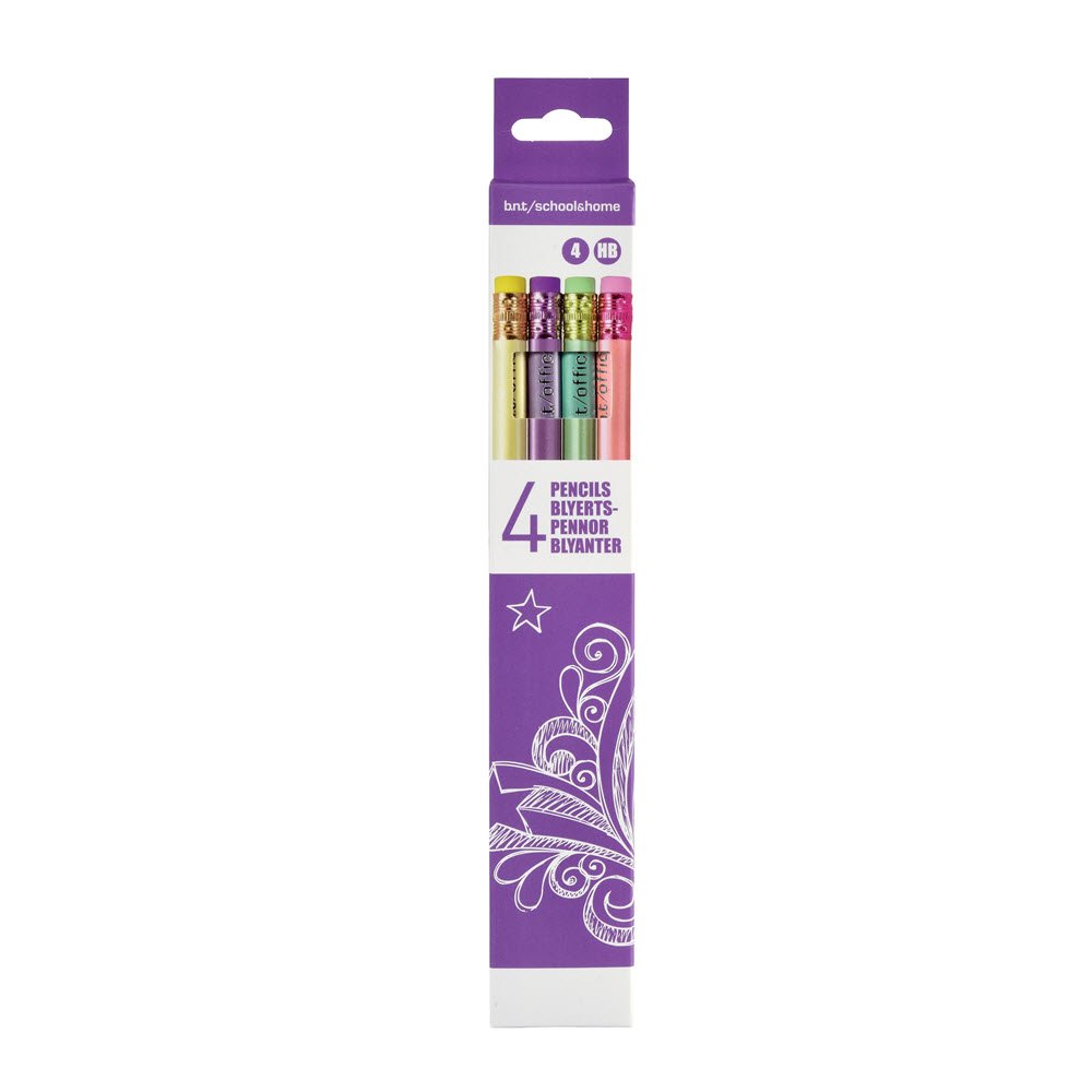 BNT Pastel blyanter 4 stk