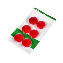 BNT magnet 30mm r�de 6 stk