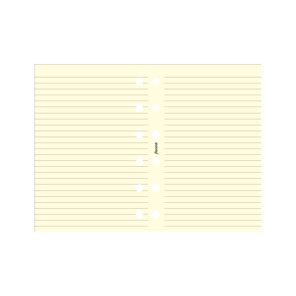 Filofax Pocket Notespapir Linieret Beige