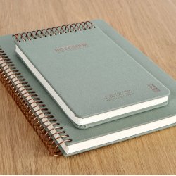 Kozo Notesbog A4 Lin Premium Aloe Vera