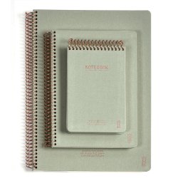 Kozo Notesbog A4 Lin Premium Aloe Vera