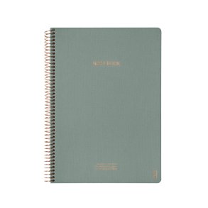 Kozo Notesbog A4 Lin Premium Aloe Vera