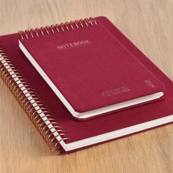 Kozo Notesbog A4 Lin Premium Berry
