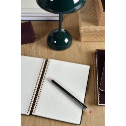 Kozo Notesbog A4 Lin Premium Coffee
