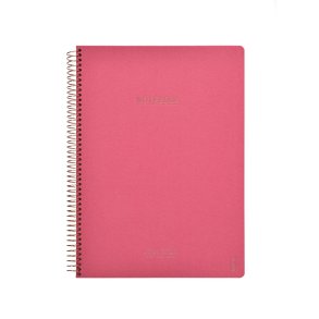 Kozo Notesbog A4 Lin Premium Guava Pink