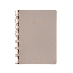 Kozo Notesbog A4 Lin Premium Sand