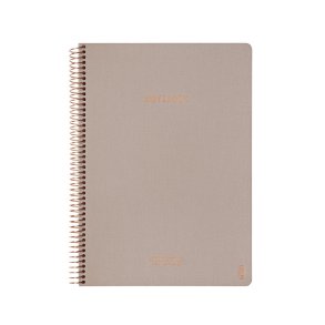 Kozo Notesbog A4 Lin Premium Sand