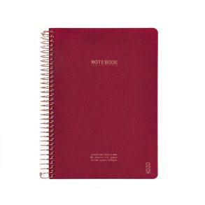 Kozo Notesbog A5 Lin Premium Berry