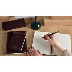 Kozo Notesbog A5 Lin Premium Coffee