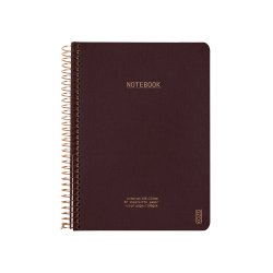 Kozo Notesbog A5 Lin Premium Coffee