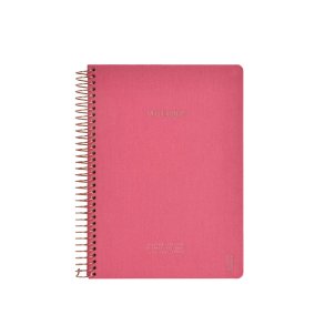 Kozo Notesbog A5 Lin Premium Guava Pink