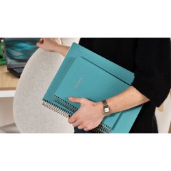 Kozo Notesbog A5 Lin Premium Steel Blue