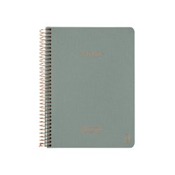 Kozo Notesbog Premium A5 Lin Aloe Vera