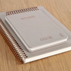 Kozo Notesbog Premium A5 Lin Sand