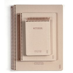 Kozo Notesbog Premium A5 Lin Sand