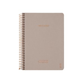 Kozo Notesbog Premium A5 Lin Sand