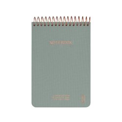 Kozo Notesbog Premium A6 Lin Aloe Vera