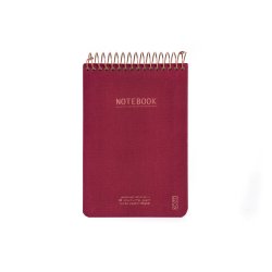 Kozo Notesbog Premium A6 Lin Berry