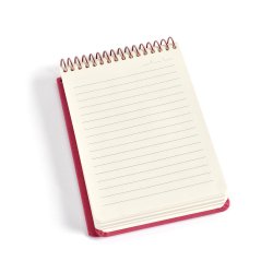 Kozo Notesbog Premium A6 Lin Guava Pink