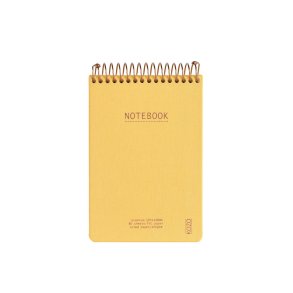 Kozo Notesbog Premium A6 Lin Honey Yellow