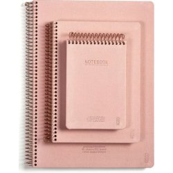Kozo Notesbog Premium A6 Lin Muted Blush