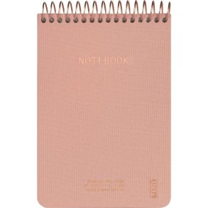 Kozo Notesbog Premium A6 Lin Muted Blush