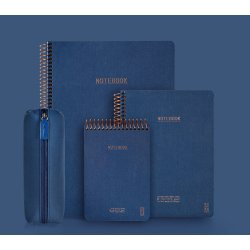Kozo Penalhus i stof Navy Bl�