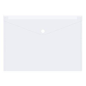 Kuvertmappe A4 Transparent