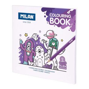 Milan Malebog 21x21cm 20 sider Alien�