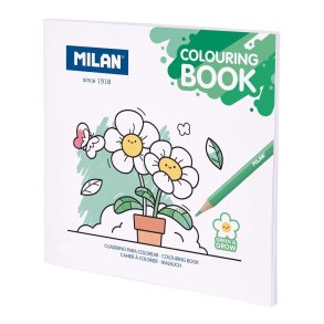 Milan Malebog 21x21cm 20 sider Planter