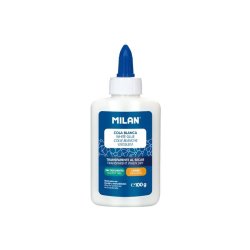 Milan Skolelim flaske hvid 100 ml.