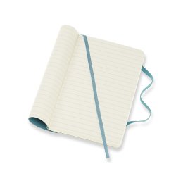 Mole Notebook Pocket soft Riff Bl� Lin