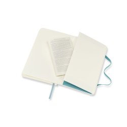 Mole Notebook Pocket soft Riff Bl� Lin