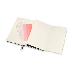 Moleskine Art Dot Note 120 g., Sort Large hard 