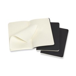 Moleskine Cahier Pocket Dott Sort