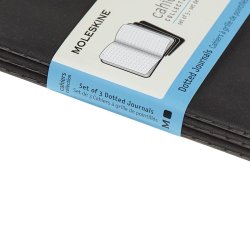 Moleskine Cahier Pocket Dott Sort