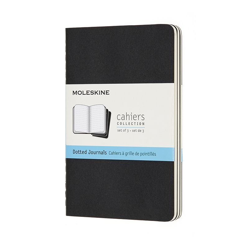 Moleskine Cahier Pocket Dott Sort