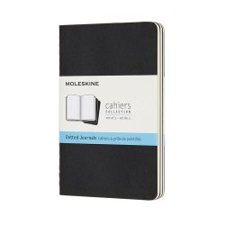Moleskine Cahier Pocket Dott Sort