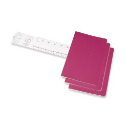 Moleskine Cahier large linieret Rosa