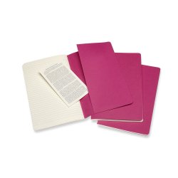 Moleskine Cahier large linieret Rosa