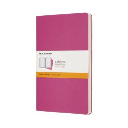 Moleskine Cahier large linieret Rosa