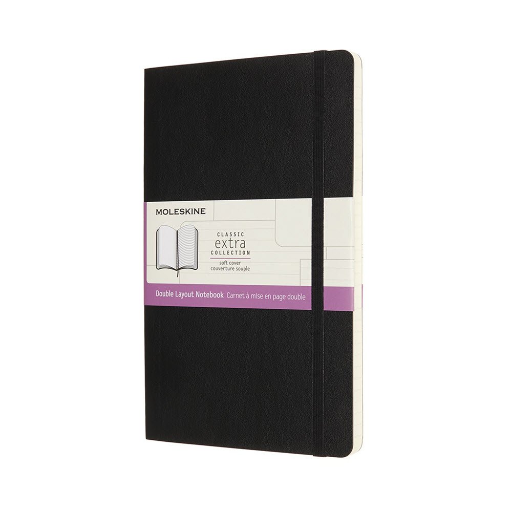 Moleskine Classic Extra Soft Large Ulin &amp; Lin Sort