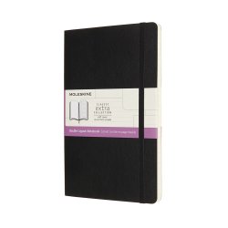 Moleskine Classic Extra Soft Large Ulin &amp; Lin Sort